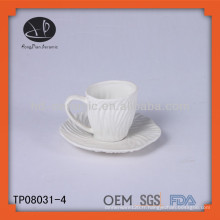 Ensembles de café et de thé Type de boisson et CE / EU Certification Ensembles de tasses à café en porcelaine et de soucoupes, ensemble de tasses à café